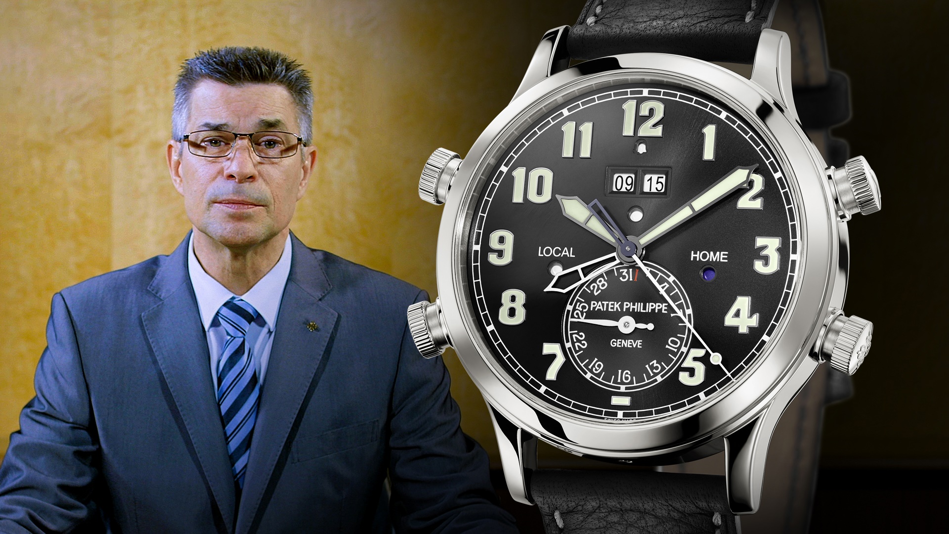 Patek Philippe About Time Pilot style