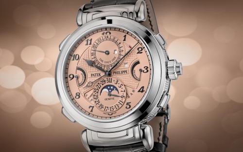 Patek Philippe Grand Complication Perpetual Calendar Moonphase Retrograde 18kt Rose Gold Skeleton Back